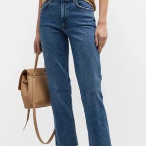 AGOLDE Kye Mid Rise Straight Crop